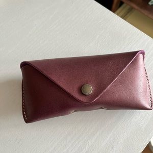 RARE Portland Leather Goods Sunglasses case in DISCO 🪩